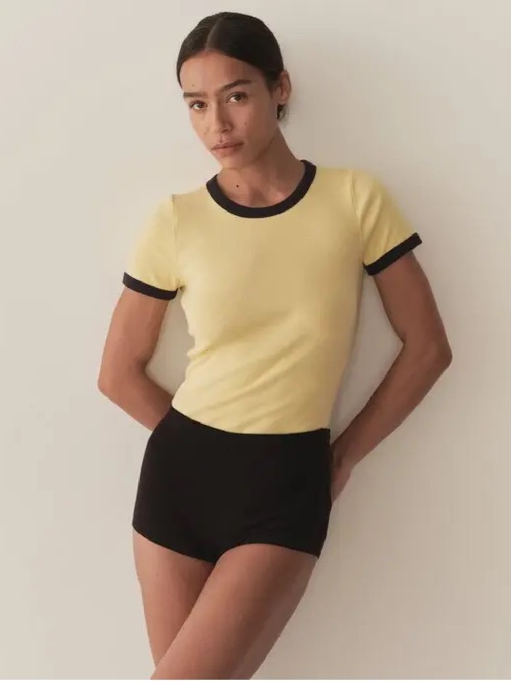 Doen Vivi Tee in Wild Honeysuckle Size M - Picture 2 of 14